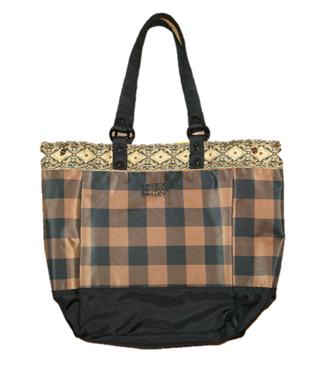 GEORGE GINA & LUCY SHOPPING ROMANCE FARBE KARO BRAUN