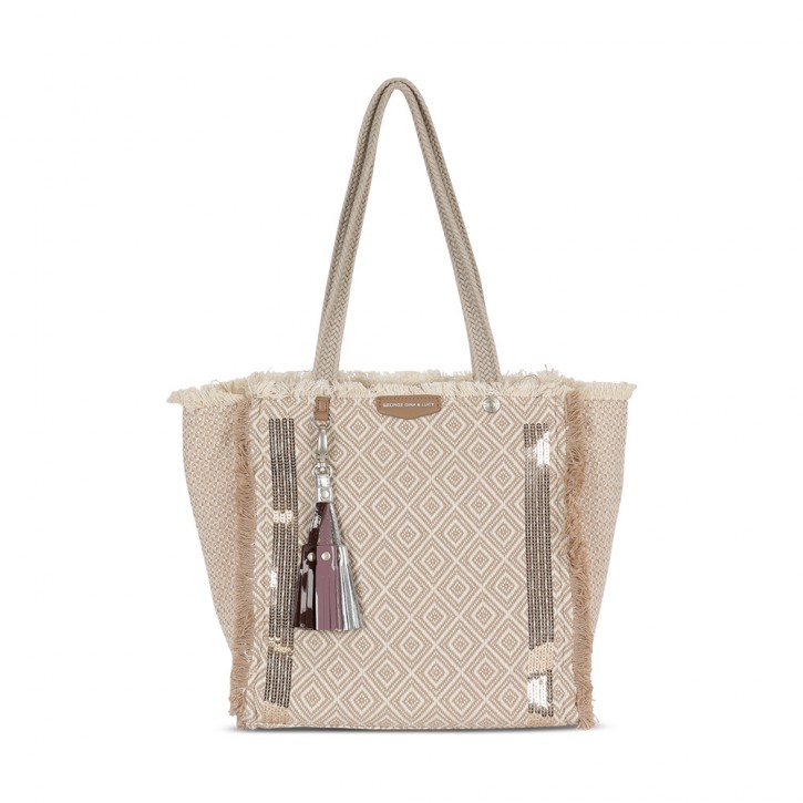 GEORGE GINA & LUCY LUCY ROMANCE FRINGE FARBE BEIGE 210