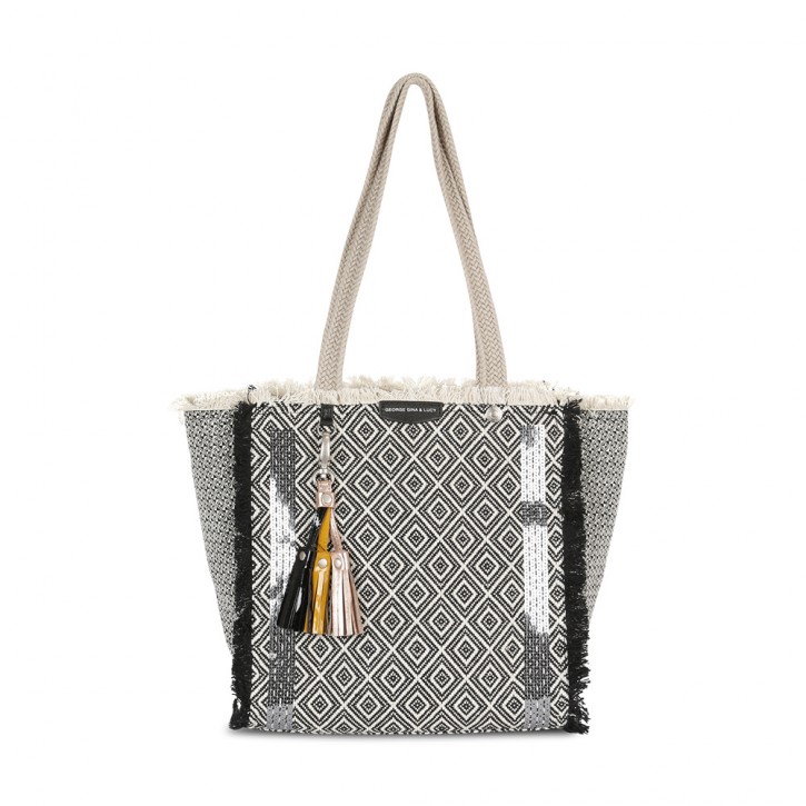 GEORGE GINA & LUCY LUCY ROMANCE FRINGE FARBE BLACK 972