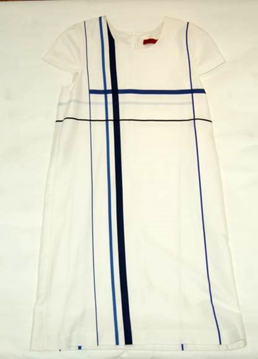 HUGO KLEID KAMILA FARBE WEISS 100