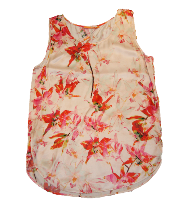 BOSS ORANGE SEIDEN TOP KETHNY 1 FARBE ROSA 990