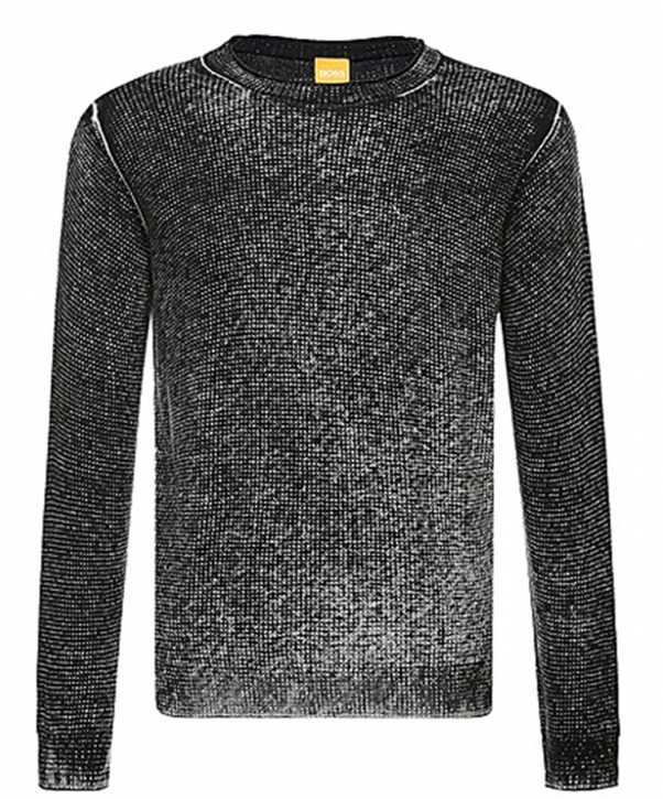 BOSS ORANGE PULLOVER KOLFOS FARBE SCHWARZ 001