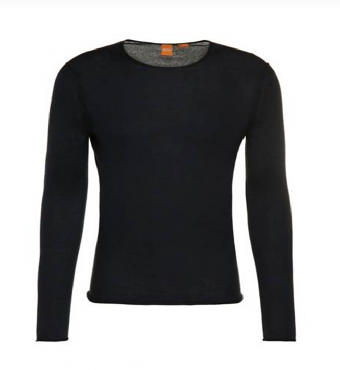 BOSS ORANGE PULLOVER KWAMEROS FARBE DUNKELBLAU 404