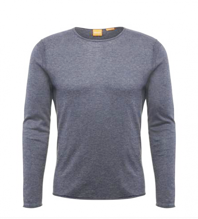 BOSS ORANGE PULLOVER KWAMEROS FARBE BLAU 415