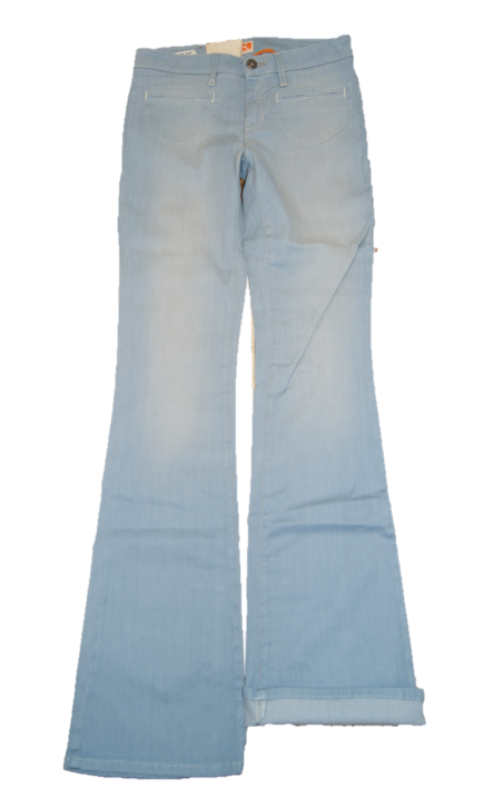 BOSS ORANGE HOSE LANJA SEVENTIES FARBE BLAU 444