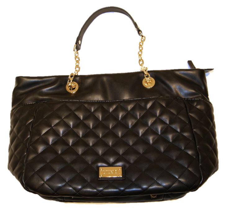 LIU JO HANDTASCHE SHOPPING ORIZZ TULIP  FARBE SCHWARZ