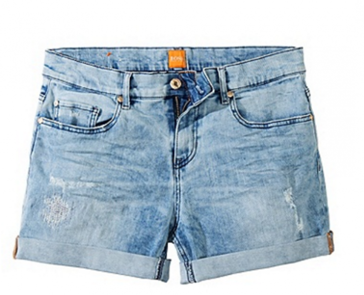 BOSS ORANGE SHORT LIRANDA FARBE TÜRKIS 448