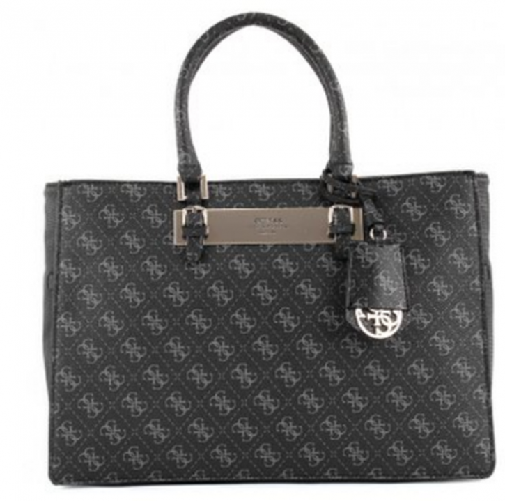 GUESS LOGO SHOPPER ISLA FARBE SCHWARZ