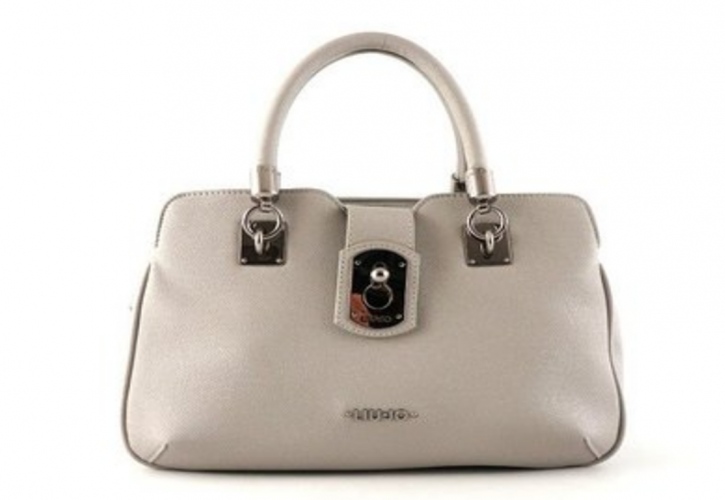 LIU JO HANDTASCHE BAULETTO M ZIRCONE FARBE CEMENT 63801