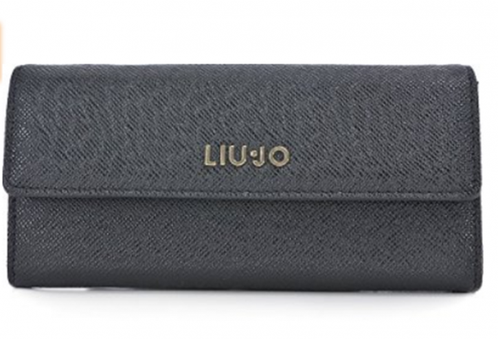 LIU JO GELDBÖRSE PORTAFOGLIO C/ PATTA LIU JO FARBE NERO 222222