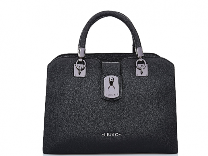LIU JO HANDTASCHE SHOPPING L ZIRCONE FARBE NERO 22222