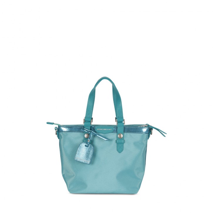 GEORGE GINA & LUCY HANDTASCHE LIZZIE THE LUCY ROMANCE FARBE BLUE METALLIC 628