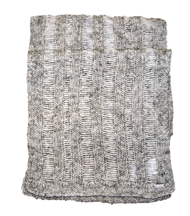 BOSS ORANGE SCHAL LSLINA FARBE GRAU MELIERT 992