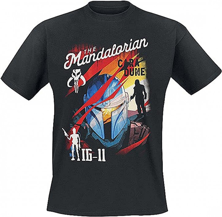 The Mandalorian Hunters Herren T-Shirt schwarz 001 M