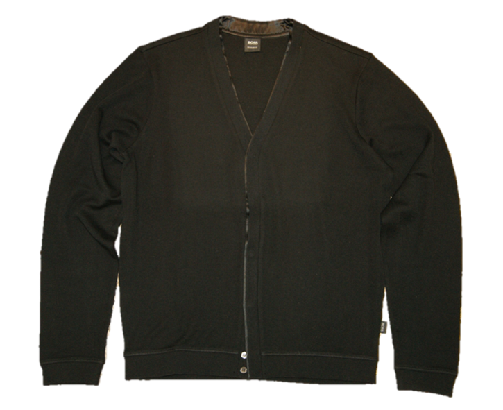 BOSS BLACK CARDIGAN JACKE MANTUA 17 FARBE SCHWARZ 001