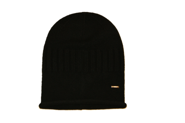 HUGO KASCHMIR MÜTZE MEN-X 527 FARBE SCHWARZ 001