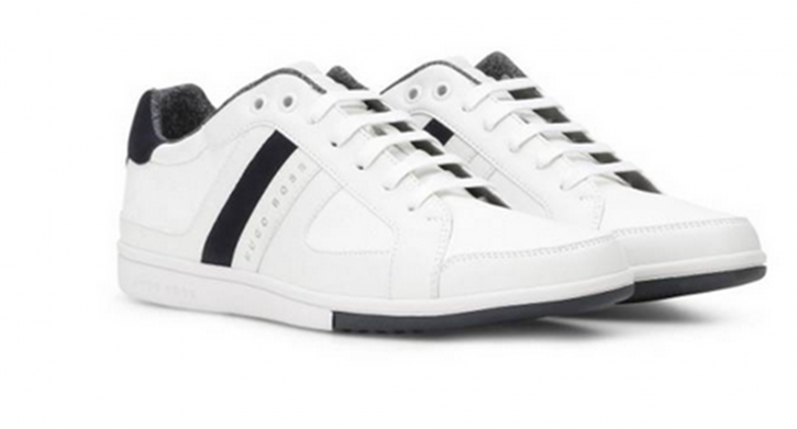 BOSS GREEN SNEAKER METRO TENN CVC FARBE WEISS 100