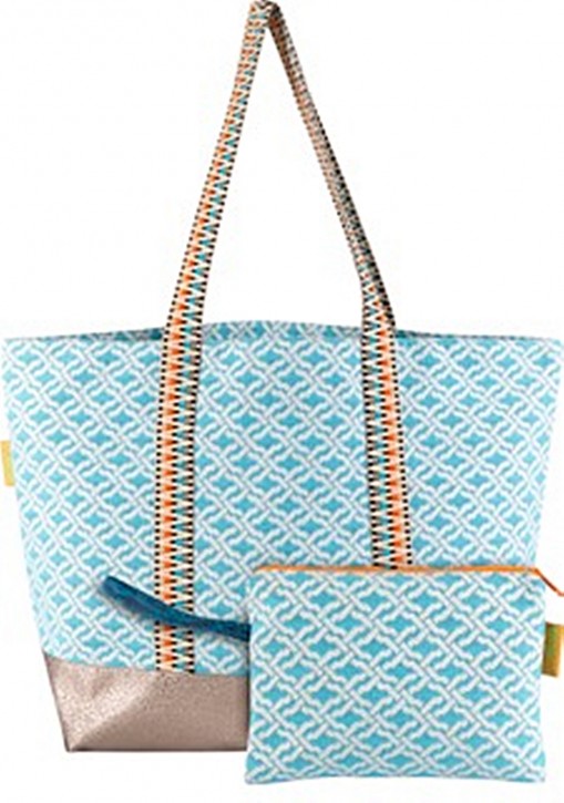 PALMS Damen Shopper Tasche BRESCIA ROCKS mit einer zusätzlicher Clutch