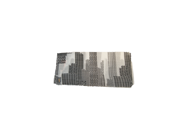 BOSS ORANGE SCHAL NACITY FARBE SCHWARZ WEIS 103