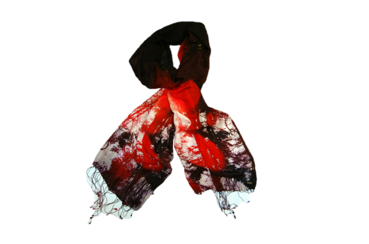 BOSS ORANGE SCHAL NACOURTNEY FARBE ROT 980