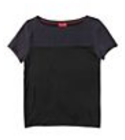 HUGO WOMAN TEE NAOMA FARBE 001 SCHWARZ XS
