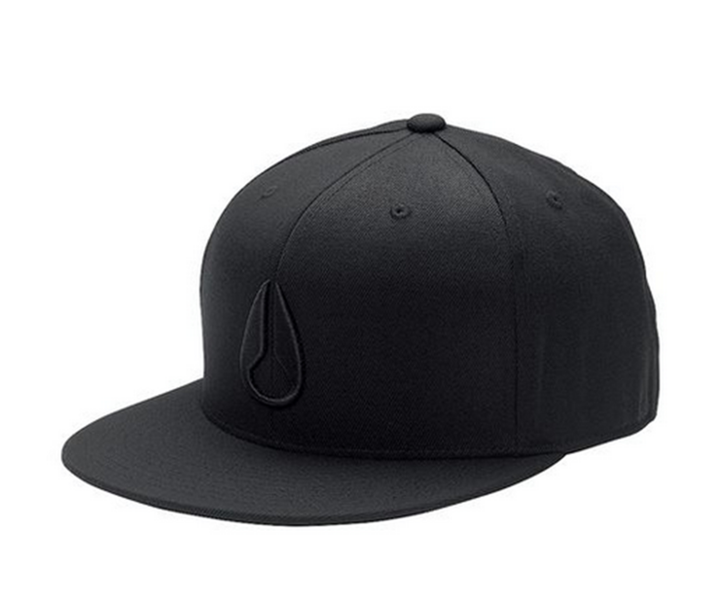 NIXON Deep Down Flex Fit Athletic Fit Cap Farbe schwarz