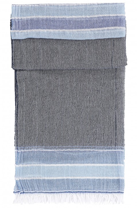 BOSS ORANGE SCHAL NORIS FARBE HELLBLAU 404