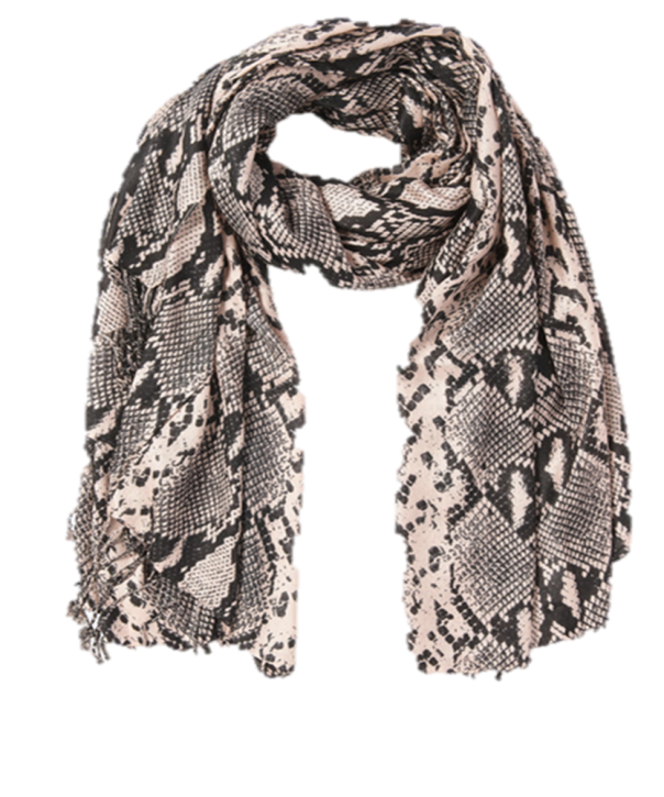 BOSS ORANGE SCHAL NUNU FARBE SCHWARZ/BEIGE 962