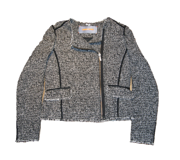 BOSS ORANGE JACKE OKARLI TWEET-OPTIK  FARBE SCHWARZ 967