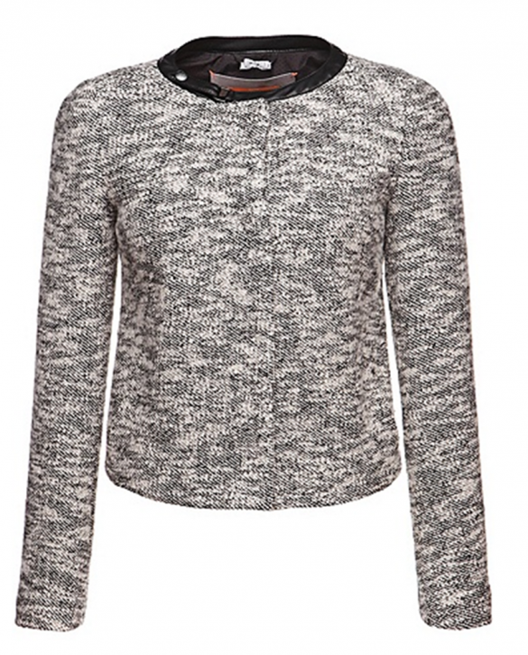 BOSS ORANGE KURZJACKE ORANDELLA FARBE SCHWARZ/WEISS 963