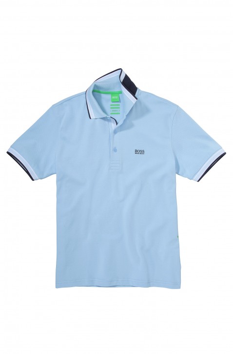 BOSS GREEN POLO PADDY FARBE HELLBLAU 476