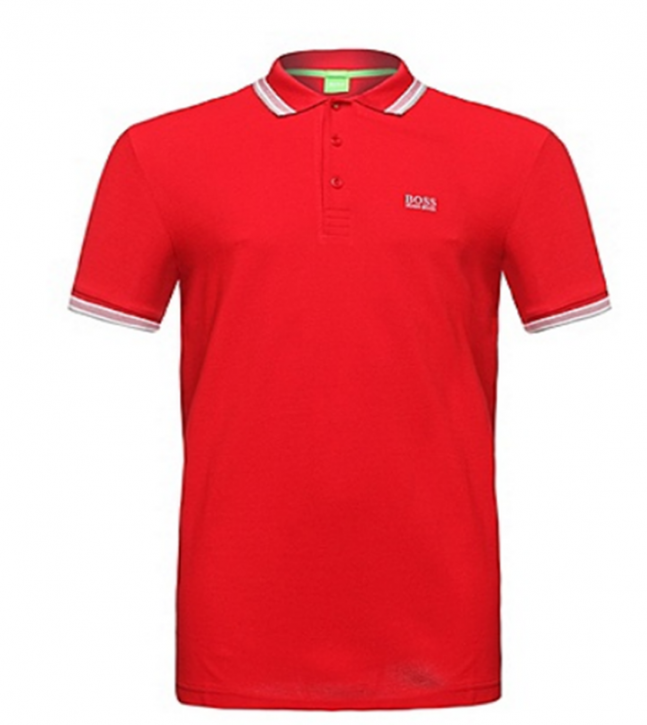 BOSS GREEN POLO PADDY FARBE ROT 610