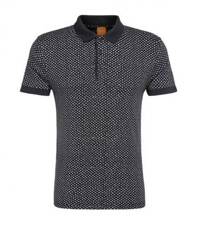 BOSS ORANGE POLOSHIRT PALEX FARBE DUNKELBLAU 404