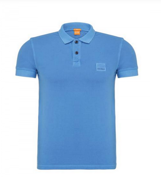 BOSS ORANGE POLO PASCHA FARBE BLAU 402 M