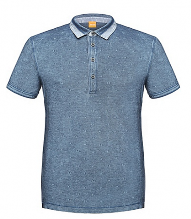 BOSS ORANGE POLO  PETRINO  FARBE DUNKELBLAU 404