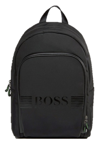 BOSS Rucksack PIXEL_BACKPACK mit Tragehenkel und gummierten Boss Logo