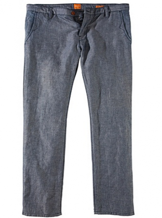 BOSS ORANGE SLIM-FIT HOSE SAIRY7-W FARBE DUNKELBLAU 404