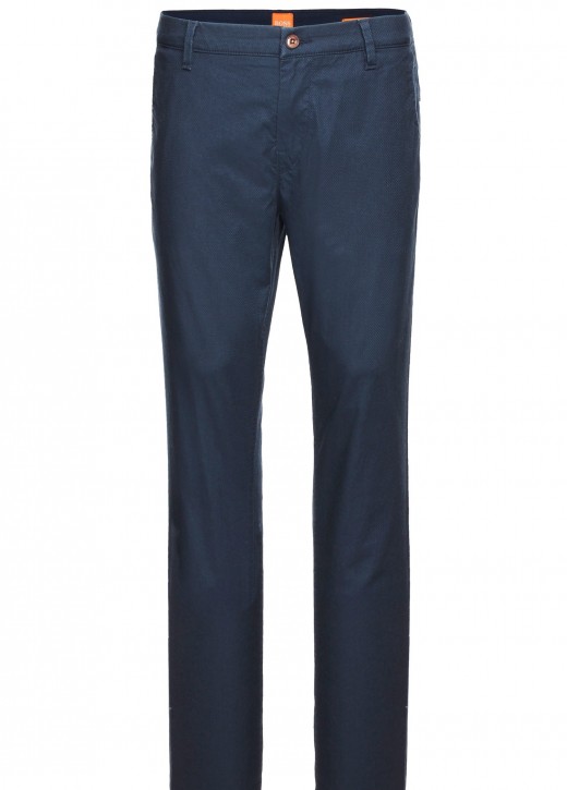 BOSS ORANGE SLIM-FIT HOSE SAIRY8-W FARBE DUNKELBLAU 404
