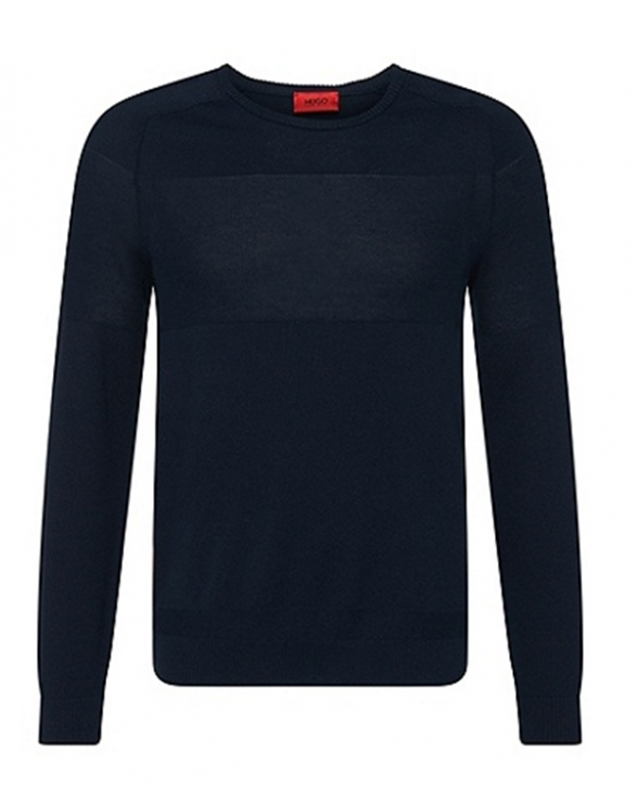 HUGO PULLOVER SBAND FARBE DUNKELBLAU 402