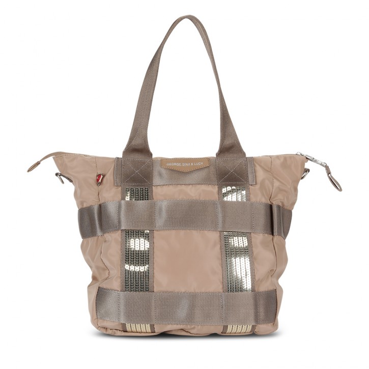 GEORGE GINA & LUCY HANDTASCHE SFANCY SFESCH FARBE  BEIGE SAND 245
