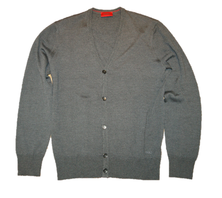 HUGO STRICKJACKE SIDARIO FARBE 012 ANTHRA 012