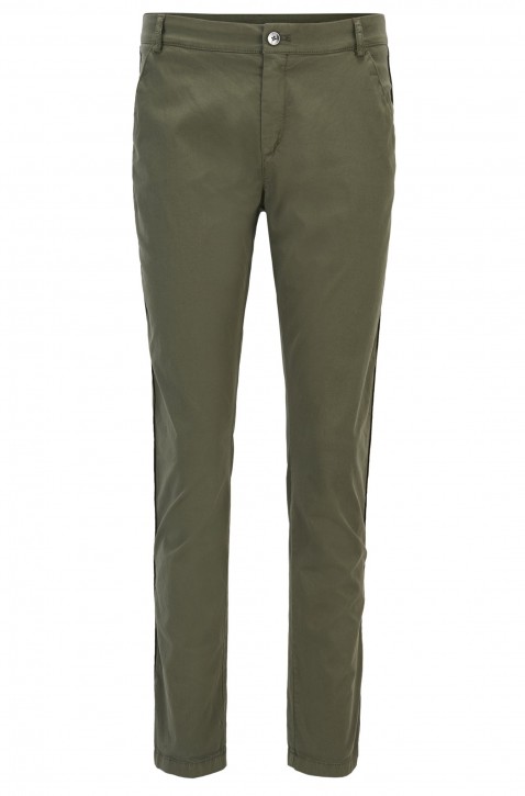 BOSS Relaxed-Fit Sochila-D Chino aus elastischer Baumwolle Farbe khaki 251