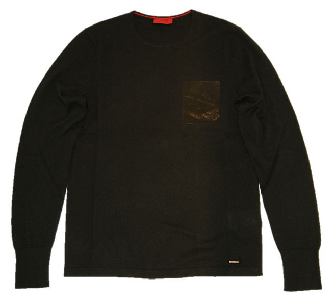 HUGO PULLOVER SOCKETON FARBE SCHWARZ 001