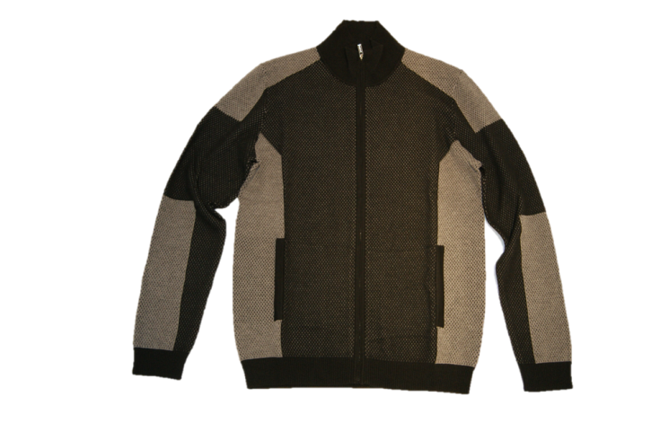 HUGO SRICKJACKE SPIRIDON FARBE SCHWARZ/GRAU 038