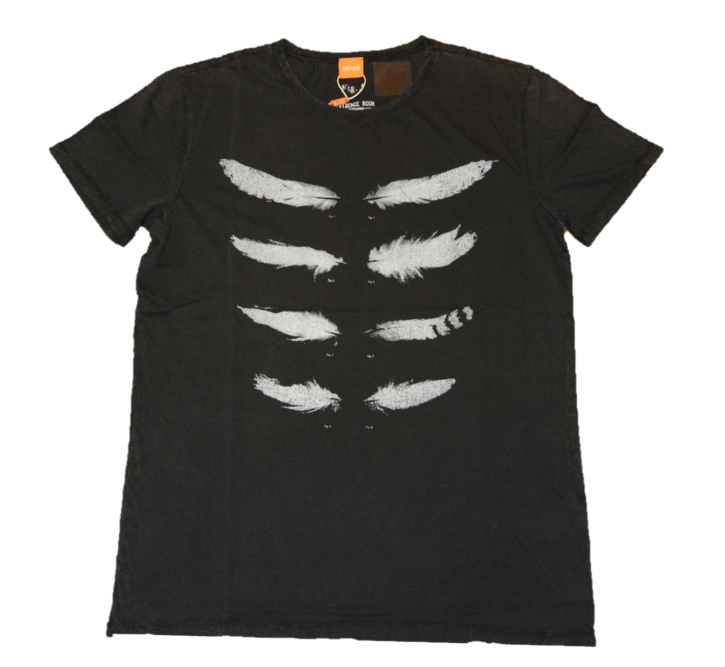 BOSS ORANGE T-Shirt  Taboo 1 Farbe schwarz 001