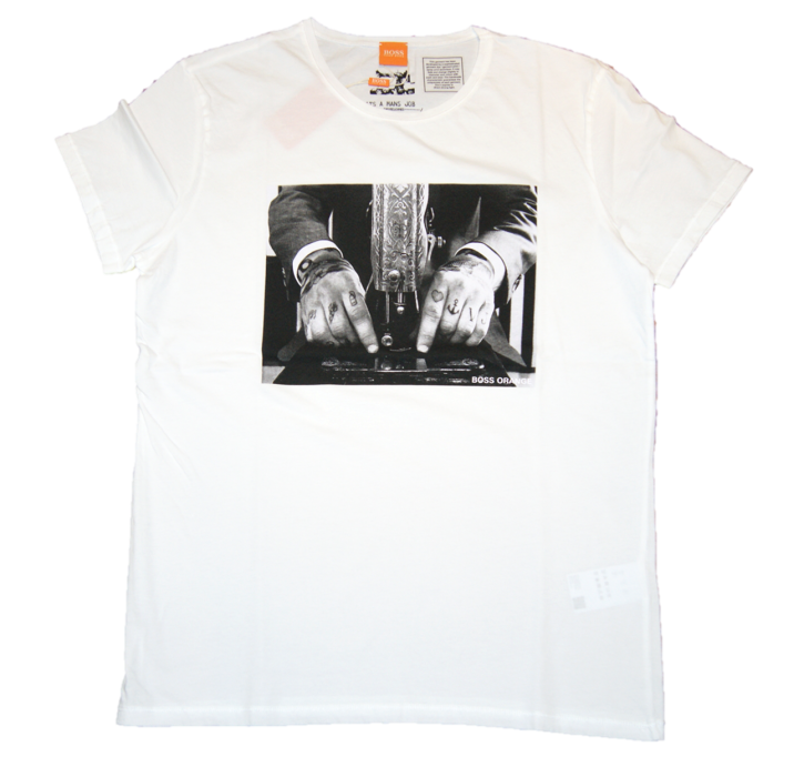 BOSS ORANGE T-Shirt Taboo 3 Farbe weiss 100