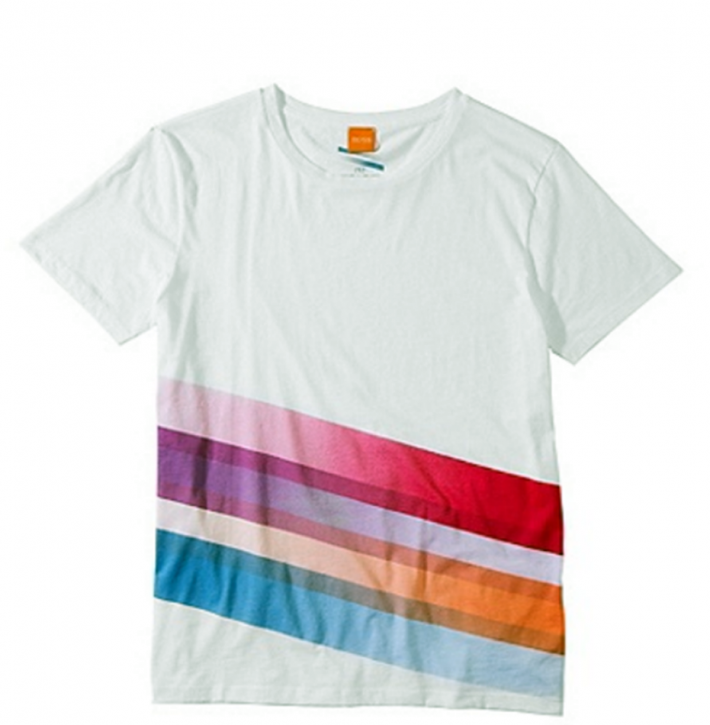 BOSS ORANGE T-SHIRT TAVEY 3 FARBE WEISS 100
