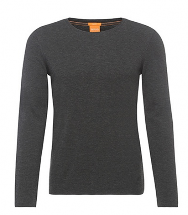 BOSS ORANGE SWEAT TERRIS 1 FARBE ANTHRAZIT 012