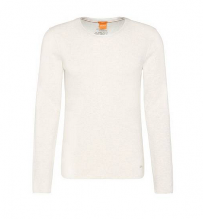 BOSS ORANGE SWEAT TERRIS 1 FARBE NATUR 105