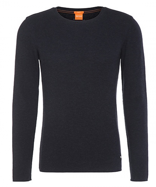 BOSS ORANGE SWEAT TERRIS 1 FARBE DUNKELBLAU 404
